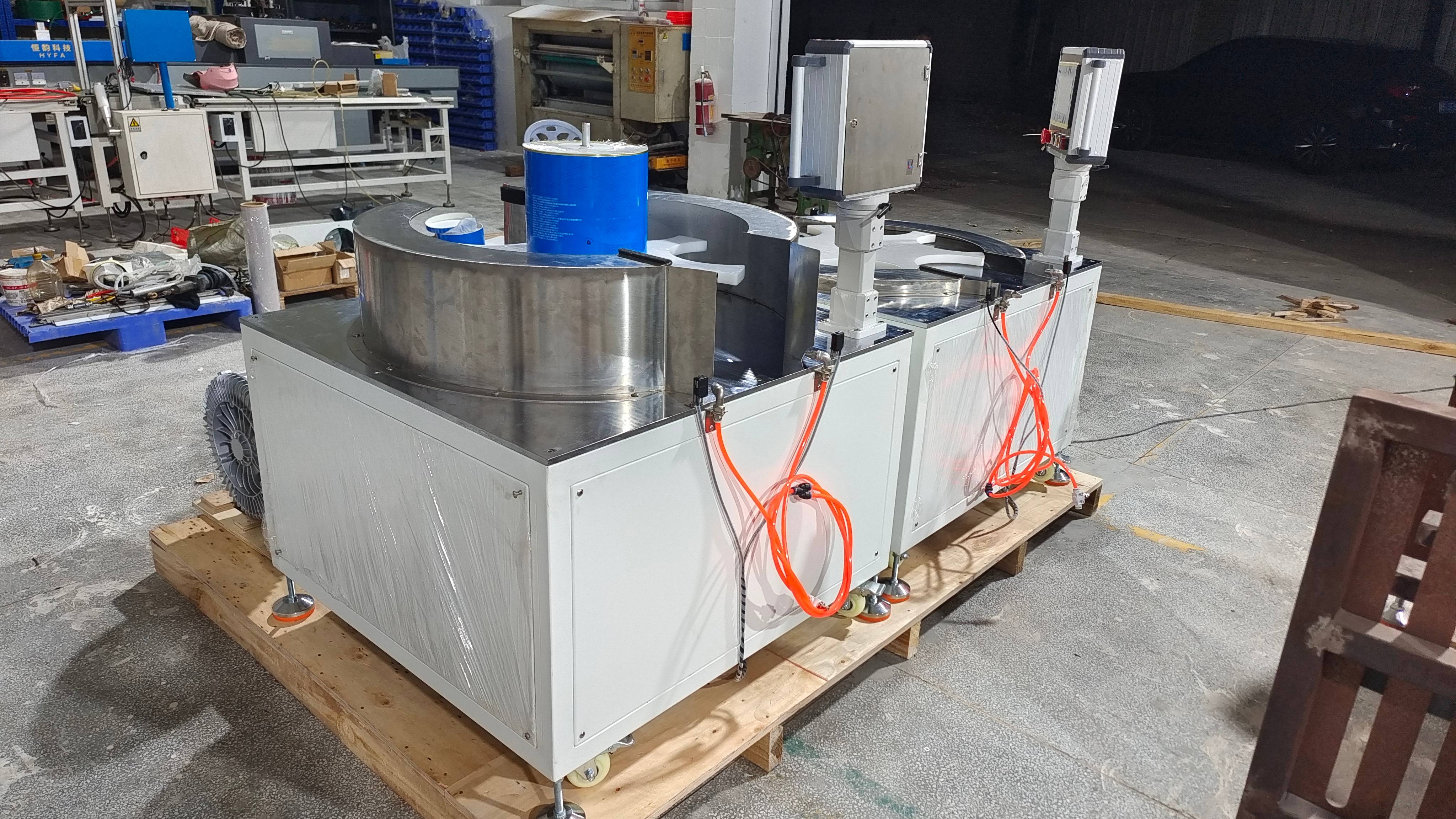 Ice Cream Bucket Paper Can Dusting Machine
